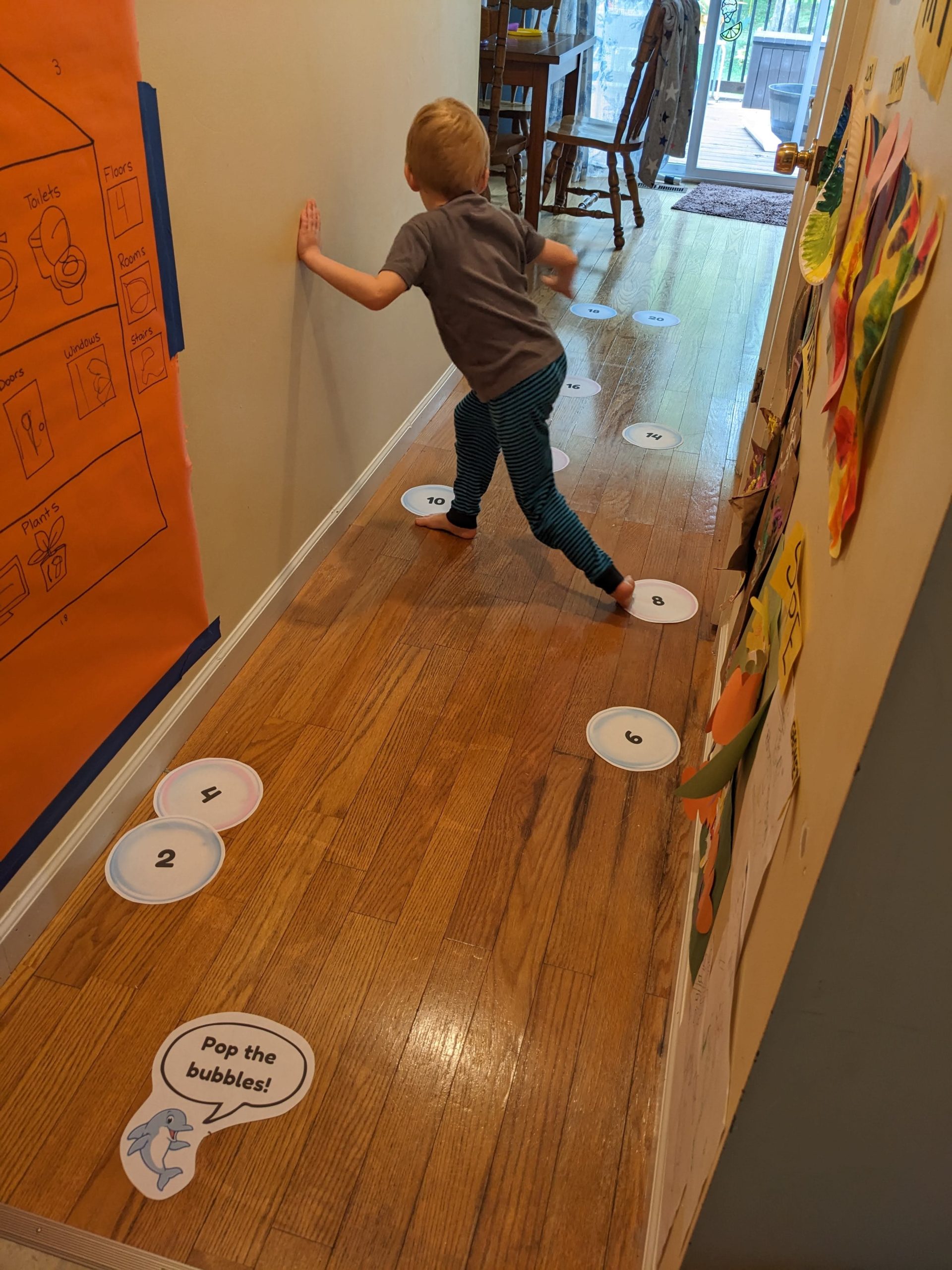 Count by Twos Floor Hop